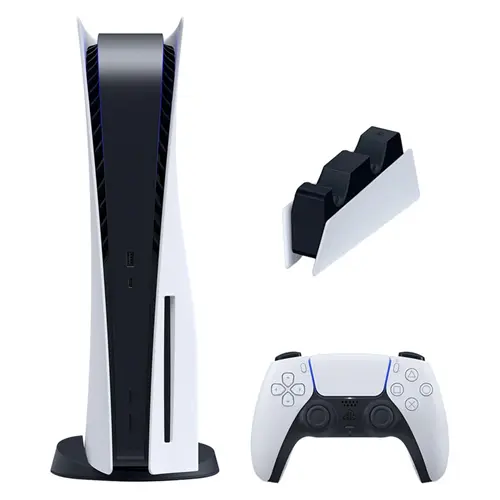 کنسول بازی سونی مدل PlayStation 5 ظرفیت 825 گیگابایت ریجن 1200 آسیا به همراه پایه شارژر (2) YdTHKA